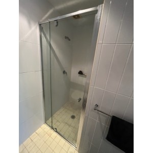 Semi-Frameless Pivot Door Shower Screen (970-1100)*1900